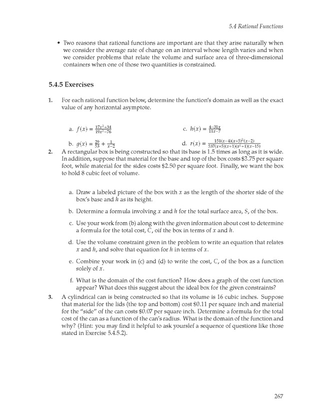 Active Preparation for Calculus - Page 267